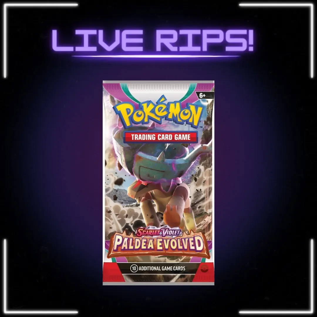 LIVE - Paldea Evolved Booster Pack
