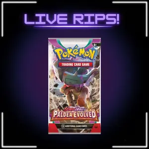 LIVE - Paldea Evolved Booster Pack