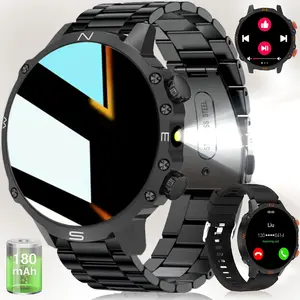 2026 Fashion Smart Watch, Workout Watch, Wireless Calling/sms, Multiple Sports Modes, Remote Camera Control, Fitness Tracker, Compatible with iPhone and Android
