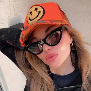 Double Blind Trucker - Orange Camo