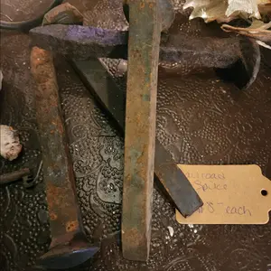 Iron Railroad Spikes
