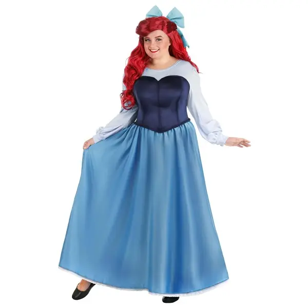 Disney Plus Size Little Mermaid Womens Ariel Costume Dress (© Disney)