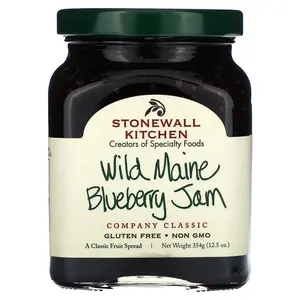 Stonewall Kitchen Wild Maine Blueberry Jam, 12.5 oz (354 g)