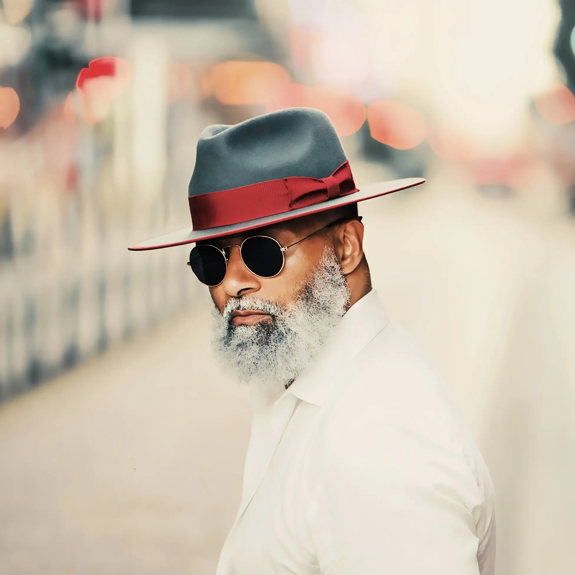 Mens Hats for Large Head Circumferences - Stylish, Polished Design, Contrasting Colors, Subtle Sophistication