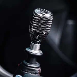 V2 Black Carbon Fiber Shift Knob