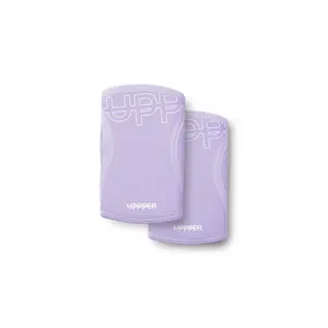 UPPPER Knee Sleeves Lavender 2.0 - 7mm Neoprene, Support for Squats, Powerlifting & Leg Press, Pair