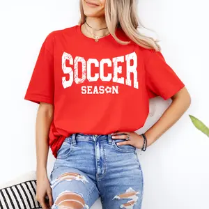 Soccer Season T-shirt, Football Tee, Game day Family Gift, World Cup Shirts