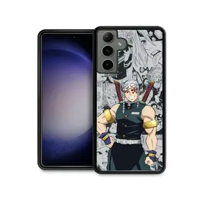 Anime Cute Demon Slayer Kimetsu no Yaiba Nezuko Zenitsu Inosuke Phone Case for Samsung Galaxy A15, A13 A14 A16 A21 A22 A23 A25 A26 A31 A32 A33 A34 A35 A36 A42 A51 A52 A53 A54 A55 A56 A73 5G Shockproof Cover