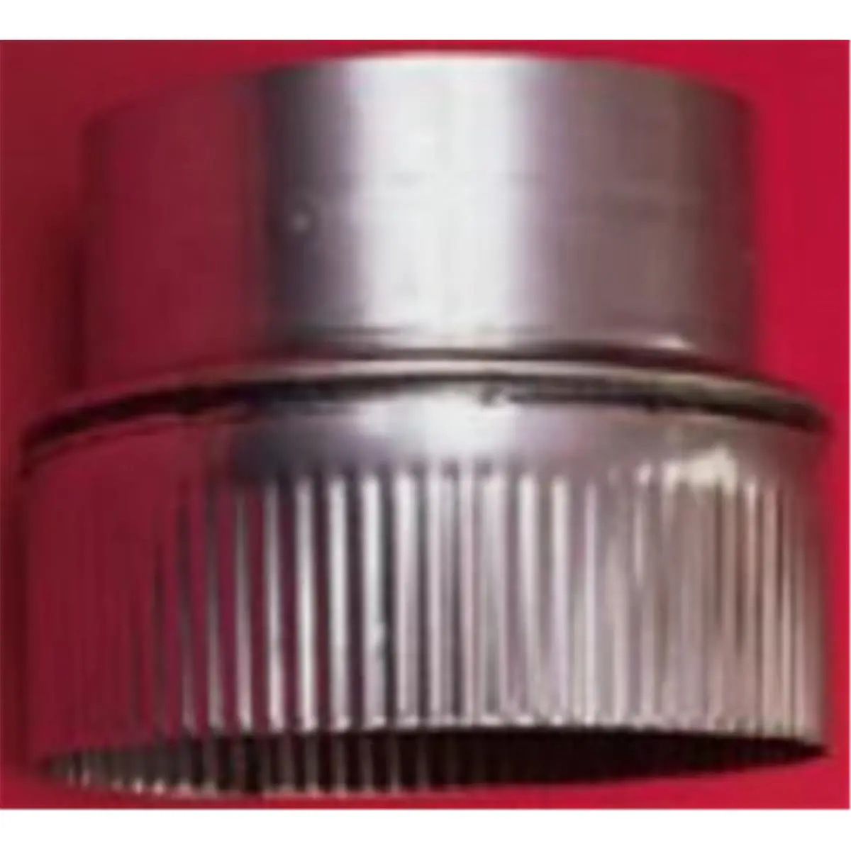 Selkirk Corporation Heat-fab 41048SS 304-Alloy Male-to-Female Reducer for Connecting Pipes, 10in Male Crimped End to 8 in (f) Female Pipe Fitting