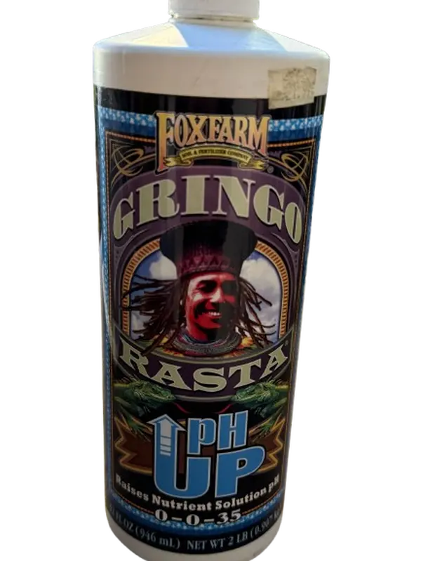 FoxFarm PH Up Raises Nutrient Solution pH 0-0-35 - 946ml - Nutrient Supplement for Optimal Health