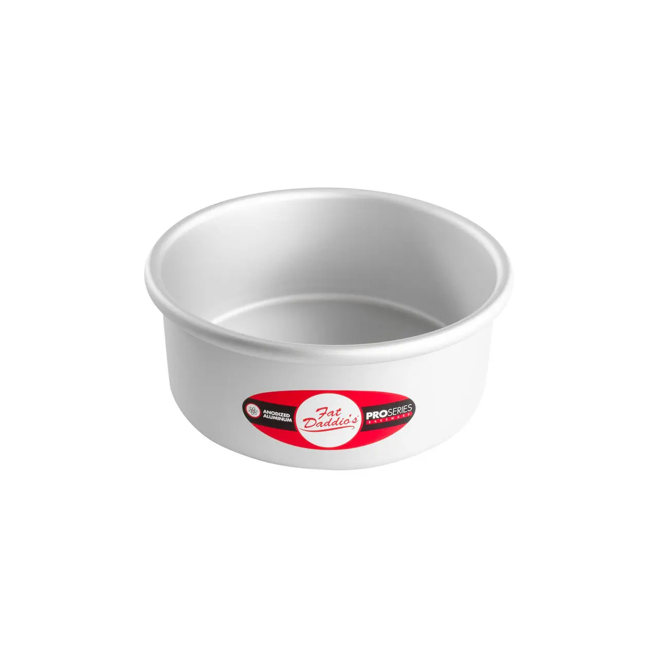 Fat Daddio's PRD-73 Anodized Aluminum Round Cake Pan, 7 x 3 inch