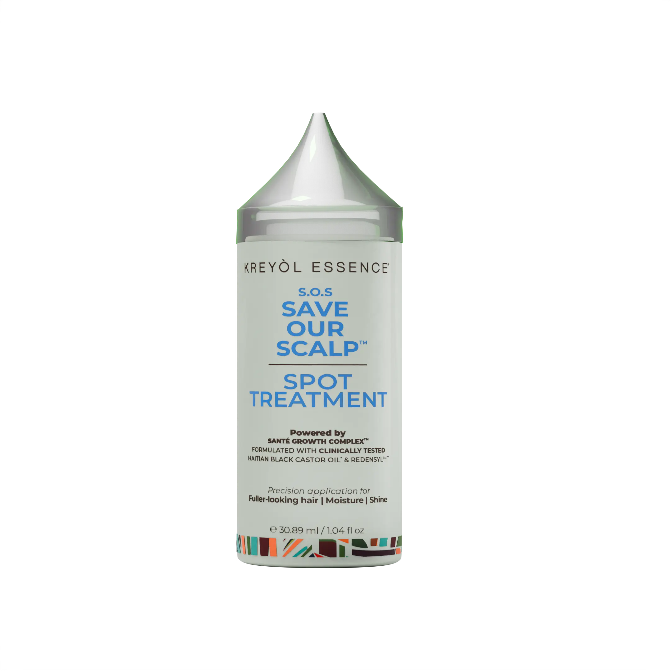 SOS Spot Treatment 30ml - Lightweight Hair Serum with Aloe Vera & Castor Oil for Fuller Thicker Hair Growth