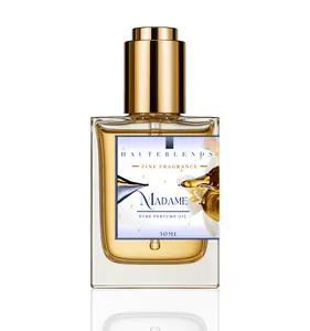 Mademoiselle - Madame Pure Perfume Oil, Citrus, Florals, 30ML, 1oz | HauteBlends alcohol-free long-lasting oil-based fragrance
