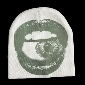1 Piece custom Fashion Hat - Warm Ribbed Winter Skull Cap, Hip-Hop Style, Hand Wash cold water or Dry Clean Only hats