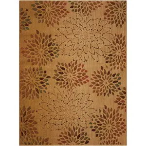 Nourison Home Radiant Impression LK01 Beige Transitional Loomed Rug