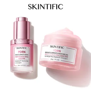 [New Launch] PDRN COMBO- SKINTIFIC PDRN Serum + PDRN Bright & Smooth Moisture Gel Instantly Hydrates & Plumps The Skin Coveted Glass Look