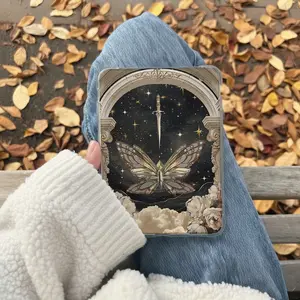 Bookish Kindle Insert for Clear Case – Aesthetic Book Lover Decor | Cozy Reading Accessory