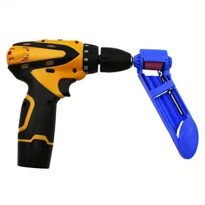 1pcs Portable Drill Bit Sharpener With Grinding Wheel For Quick And Easy Sharpening Of Nail Drill Bits, Sharp And Ready