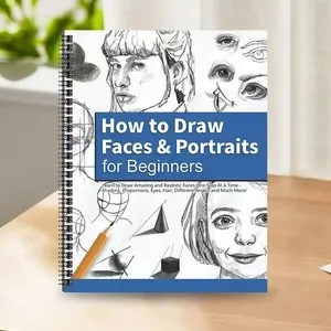 How to Draw Faces & Portraits for Beginners, Step-By-Step Realistic Portrait Drawing Guide, Essential Art Tutorial for New Artists