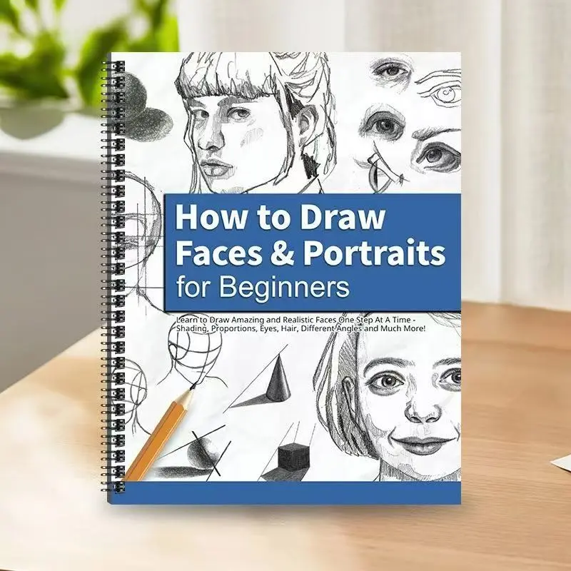 How to Draw Faces & Portraits for Beginners, Step-By-Step Realistic Portrait Drawing Guide, Essential Art Tutorial for New Artists