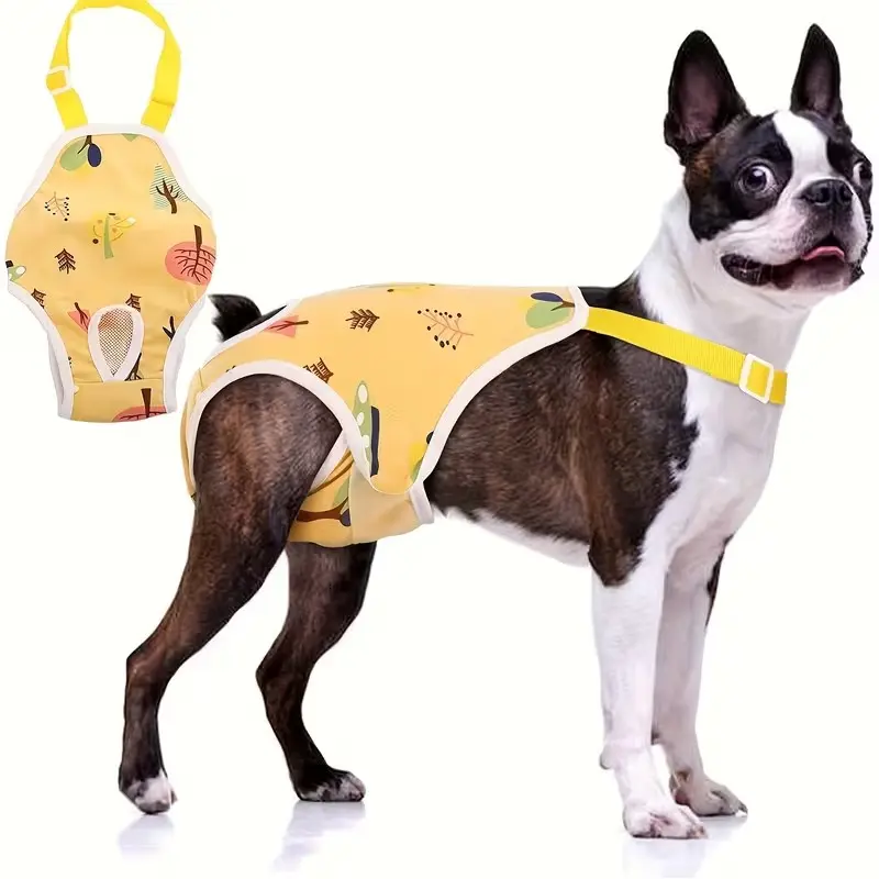 Reusable Washable Dog Diapers, Puppy Diapers, Adjustable Menstrual Pants for Dogs, Breathable Mesh Design, Comfort Fit, Suitable for All Sizes