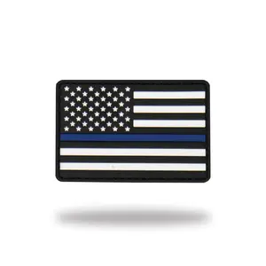 Blue Line Flag Patch