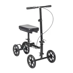 Economy Folding Knee Walker - 350lb Capacity with Dual Brake System