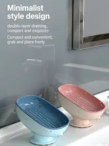 OctGrip Duble Layer Suctin Cup Sap Dish with Octpus Legs Design Minimalist Style Cmpact and Cnvenient fr Mdern Bathrms bathrmsap ega nizer bathroomsoap