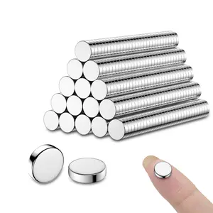 Mini Round Neodymium Magnets - Small Strong Magnetic Discs for Fridge, Crafts & Office DIY Projects #MagneticCrafts #DIYOfficeSupplies
