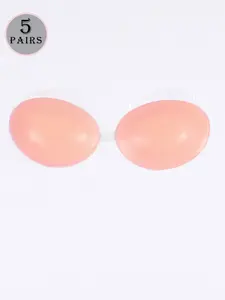 Women's Silicone Breast Pads, Thin Push-Up Front Clip, Suitable for Deep V Straps, Underwear Concealment, Available in 1 Pair/5 Pairs/10 Pairs, Push Up Inserts