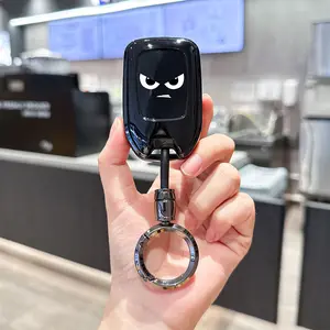 for Chevy Key Fob Cover CompatibleChevrolet GMC Sierra 1500 2500 3500 HD Limited Smart 5 Buttons TPU Remote Keyless Key Fob Case Protection Shell Accessories