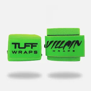 16" Villain "STIFF" Wrist Wraps - Neon Green
