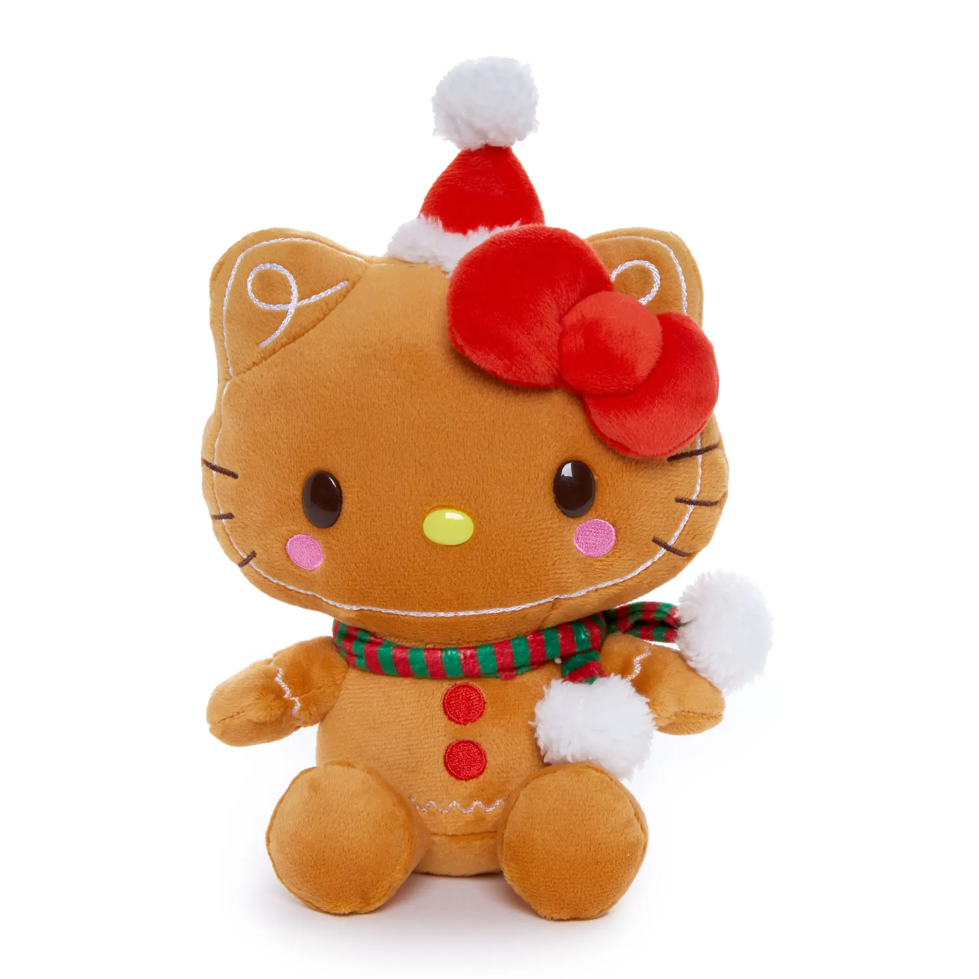 Hello Kitty 7" Plush (Holiday Gingerbread Friends)