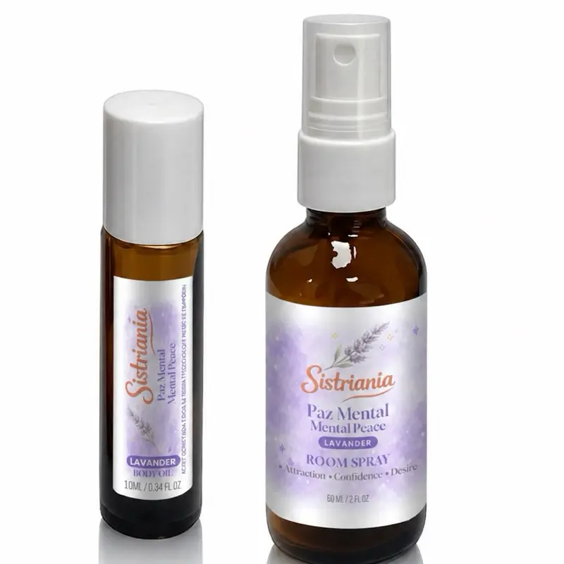 PAZ MENTAL BUNDLE Room Spray & Roll on Body Oil