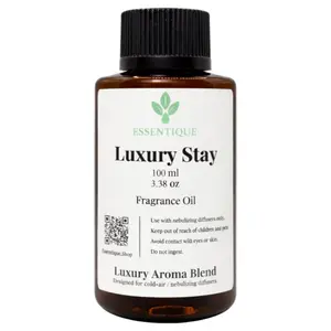 Essentique Luxury Stay Diffuser Oil | Luxury Hotel Scent for Home (100ml)