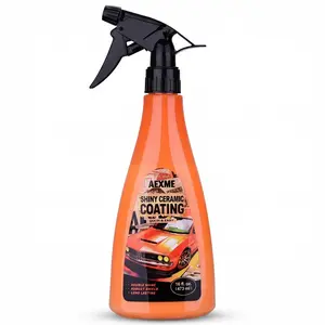 AEXME Ceramic Coating for Cars - 16oz Mirror Shine Quick Acting Spray - Premium Crystal Finish & Paint Restorer - Long-Lasting Protective Sealant - Fast Acting Shine & Brightening Agent for All Vehicles