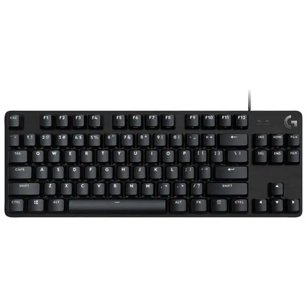 Logitech G413 SE Full-Size Mechanical Gaming Keyboard - Backlit Keyboard with Tactile Mechanical Switches, Anti-Ghosting, Compatible with Windows, macOS - Black Aluminum Full Size Keyboard