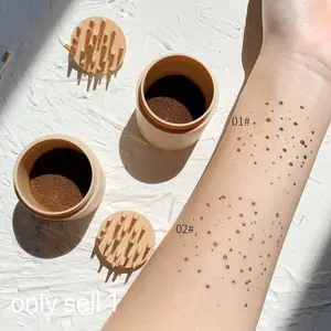 Long Lasting Liquid Freckle Makeup Stamp, 1 Count Waterproof Air Cushion Freckle Spot Makeup Pen, Hydrating Face Concealer Makeup Tool, Moisturizing Concealer, Hydrating, All Day Coverage