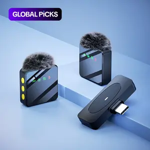 Wireless Lavalier Microphone, 1-Set USB-Rechargeable Lapel Clip-On Mic for Video Recording, Teaching, Interviews, Podcasts, Conferences and Vlogs #TOP PICKS