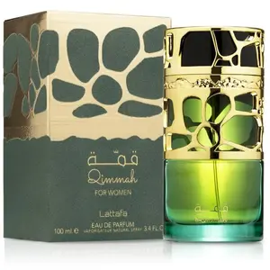 Lattafa Perfumes Qimmah for Women EDP (Eau De Parfum) - 100ML (3.4 oz) |Featuring notes: Cedar, Oudh, Myrrh, Amber, Lavender I Fragrance
