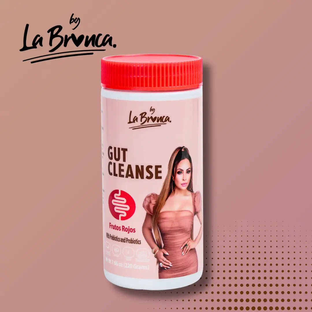 LaBronca Gut Cleanse Drink  with Probiotics & Prebiotics for Digestive Support and Natural Cleansing 1.69 oz Powder