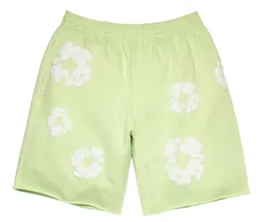 (SS26) Denim Tears Cotton Wreath Sweatshorts 'Mint'