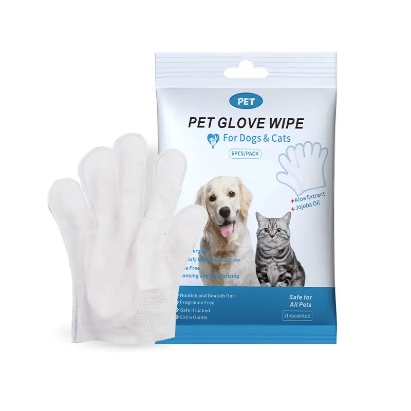 Halloween pet wash free cat and dog gloves, thick odor removing and deodorizing gloves for cleaning, dry cleaning gloves for bathing, essential pet supplies, pet grooming wipesVelvet Dematting Gloves for Pets electrostatic removal glove