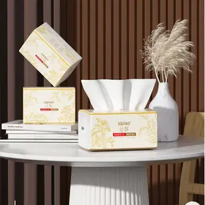 6 Packs Disposable Napkins, 5-Layer Thick Design, Bamboo/pulp Made, Soft & Durable, Ideal for Hand Wiping, Face Cleaning, Table Use