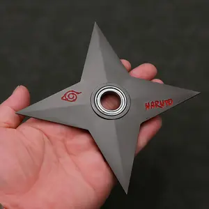 Rotating Fidget Spinner Desk Toy for Stress Relief Smooth Finger Spinner for Anxiety Focus with Naruto Design