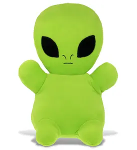 DOLLIBU SNUG-MOOSHIES Plush Standing Alien Toy, Polyester Stuffed Toy with Alien Theme and Soft Texture