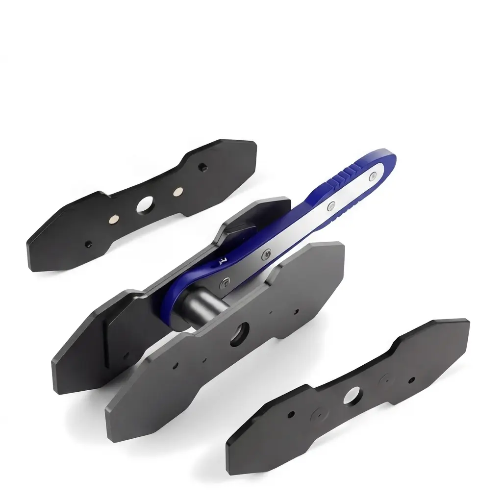Professional Brake Caliper Tool, Brake Caliper Piston Press Tool with 360° Swing Ratchet Wrench, Brake Pad Spreader Compression Tool for Single Dual Quad Disc Brakes, Automotive Car Brake Repair Tool, Easy Ratcheting Operation Multipurpose Smart Home Kit
