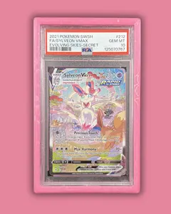 PSA/CGC Slab Bumper Protector Guard (Hot Pink Galaxy) PSA HardGuard