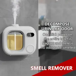 2-In-1 Smart Aroma Diffuser Humidifier with Night Light USB Charging 5 Adjustable Timed Spray Wall-Mounted/Standing Dual Use Suitable for Large Rooms, Offices