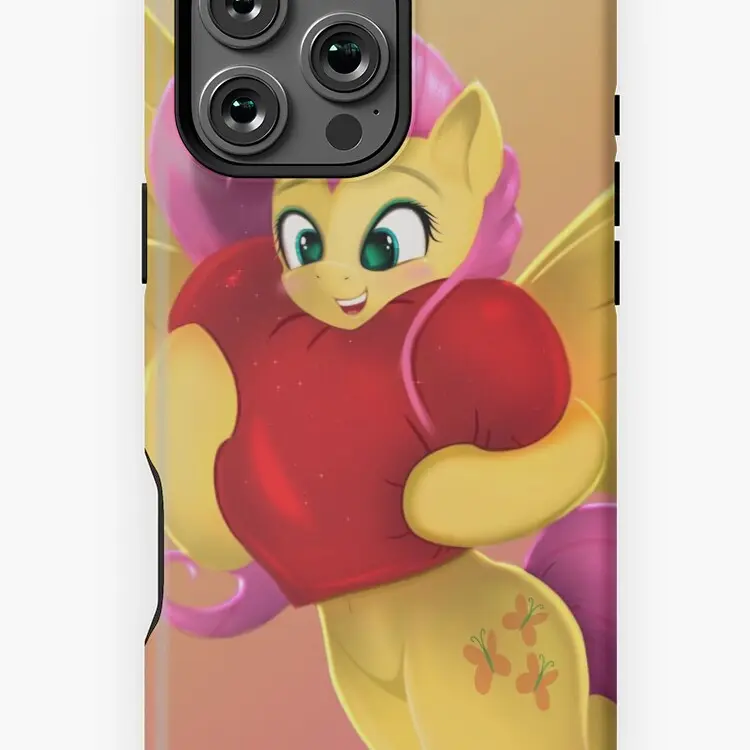 Fluttershy Heart And Hooves Day  for phone case ip 11 12 13 14 15 16 Pro Max Plus Mini, phone case ss Model
